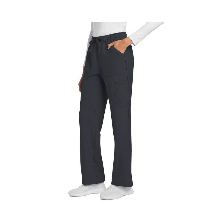 Saint-Malo - Pantalon jambes droites à cordon de serrage - Femme - Cherokee Cherokee Authentic Workwear 