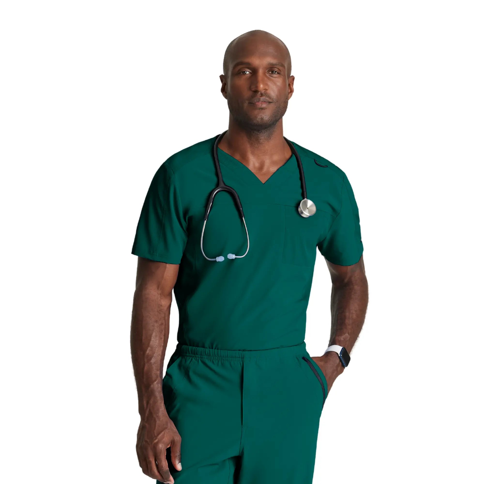 Sao Paulo Top - Tunique col V - Homme - Barco One BARCO  Vert Chasseur / XL