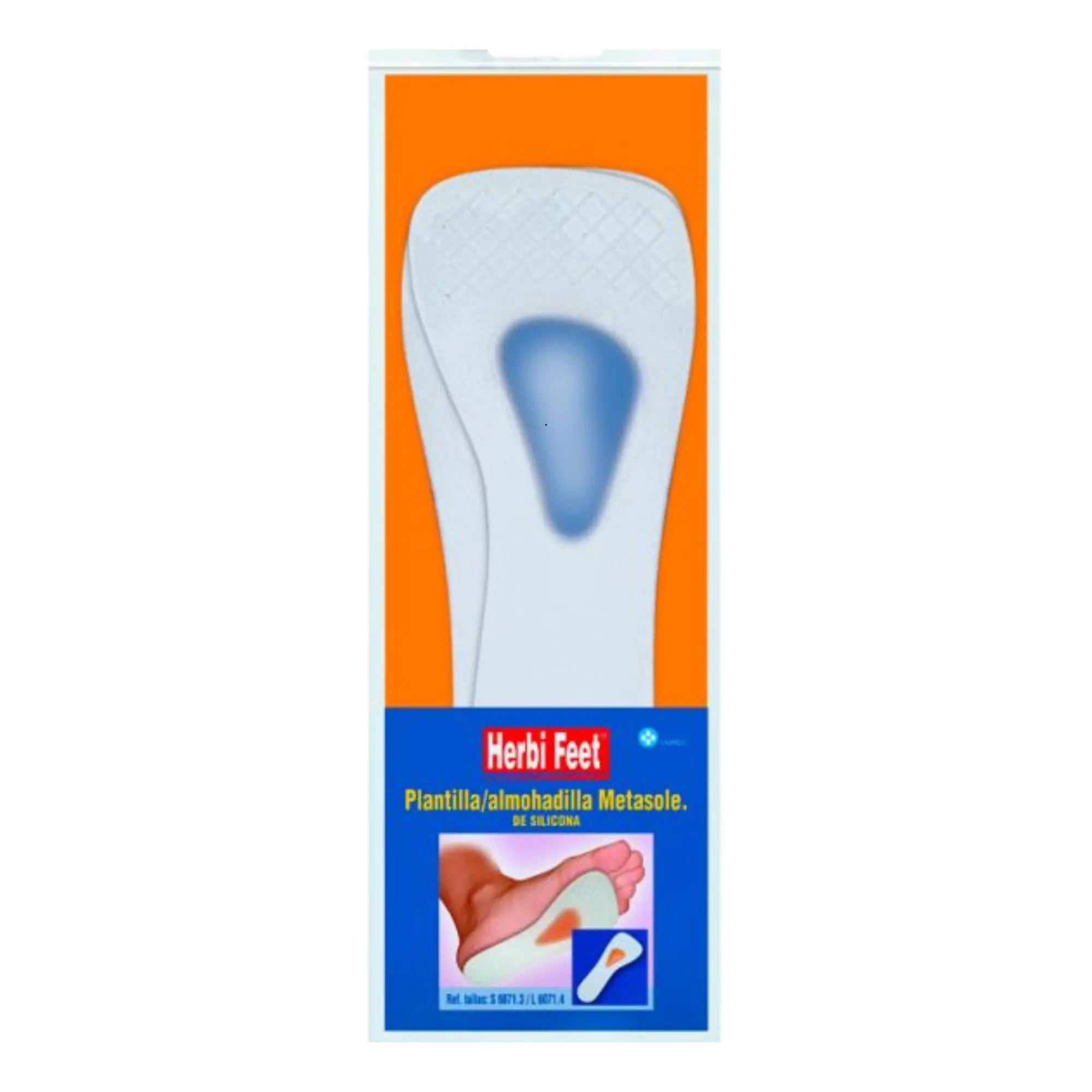Semelles métatarsale en silicone - Herbifeet Herbitas 