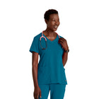 Serena - Túnica com decote em V - Mulher - Grey’s Anatomy Stretch