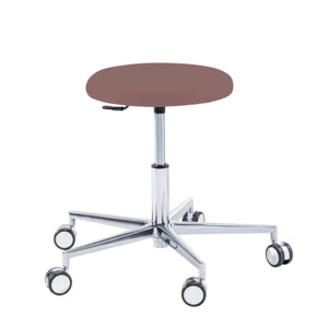 Siège praticien - ROUND - Ruck - Ressort à Gaz Long Ruck  Muscade-Sans-Dossier-Sans-matière