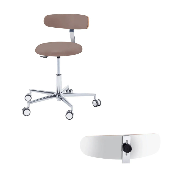 Siège praticien - ROUND - Ruck - Ressort à Gaz Long Ruck 