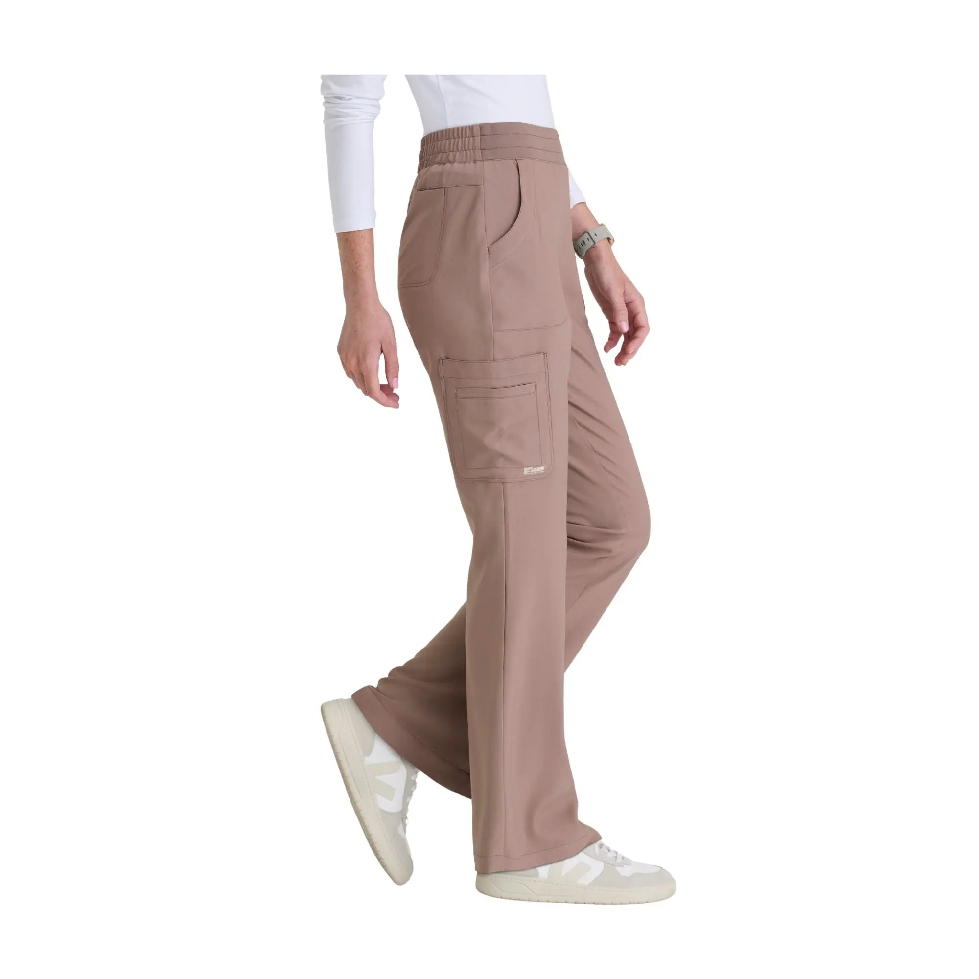 Sky - Calça médica com elástico - Mulher - Grey’s Anatomy Evolve Grey’s Anatomy 