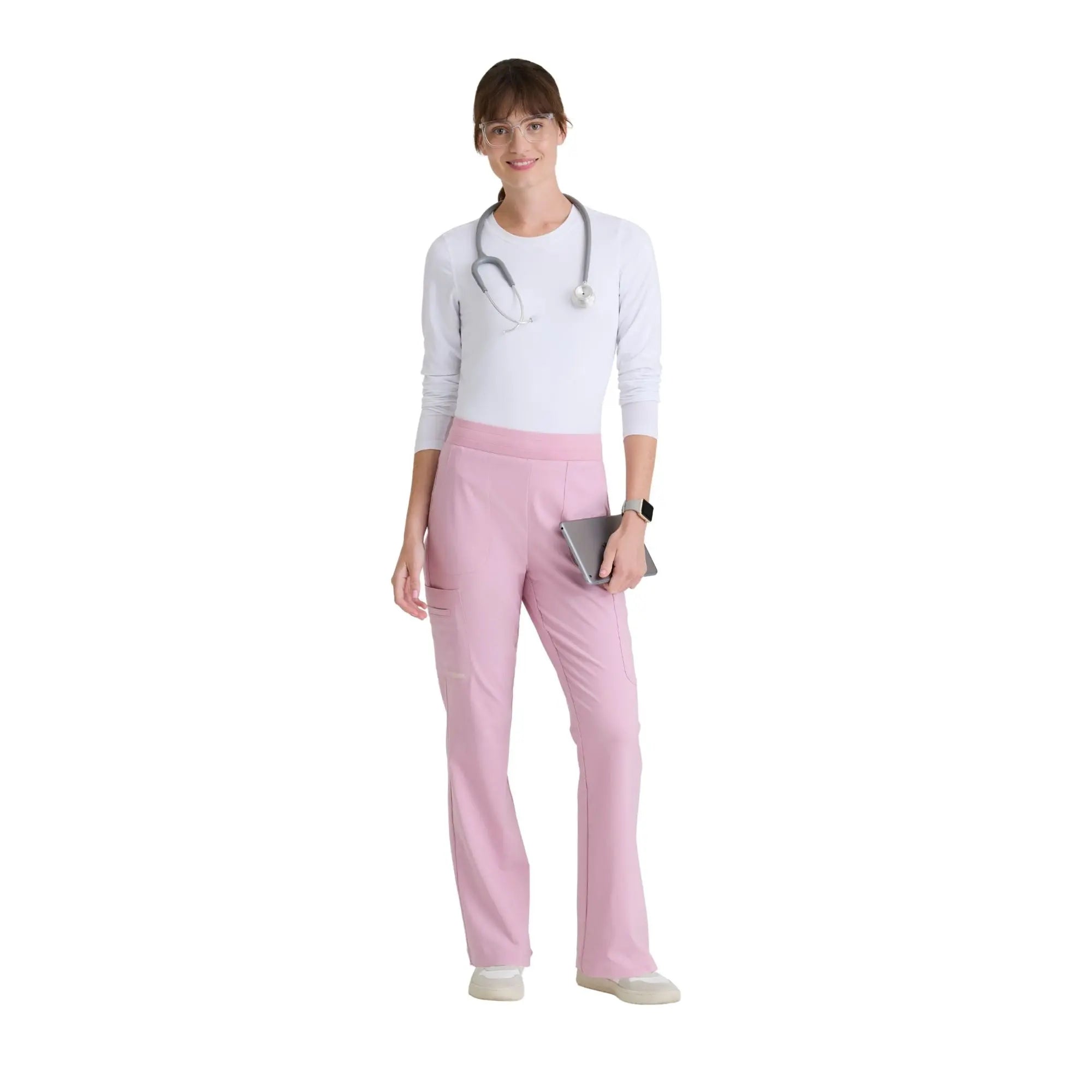 Sky - Calça médica com elástico - Mulher - Grey’s Anatomy Evolve Grey’s Anatomy 