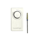 Pacote inicial de estudante “Home care” - 1 micromotor Podo38S branco + 1 cortador de unhas de carboneto de tungstênio