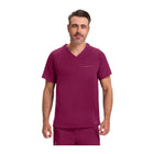 Steven - Túnica médica - Gola V - Homem - Mãos Curativas
