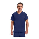 Steven - Túnica médica - Gola V - Homem - Mãos Curativas