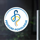 Adesivo de janela Pedicure-Podologista ONPP - Para sua prática de podologia