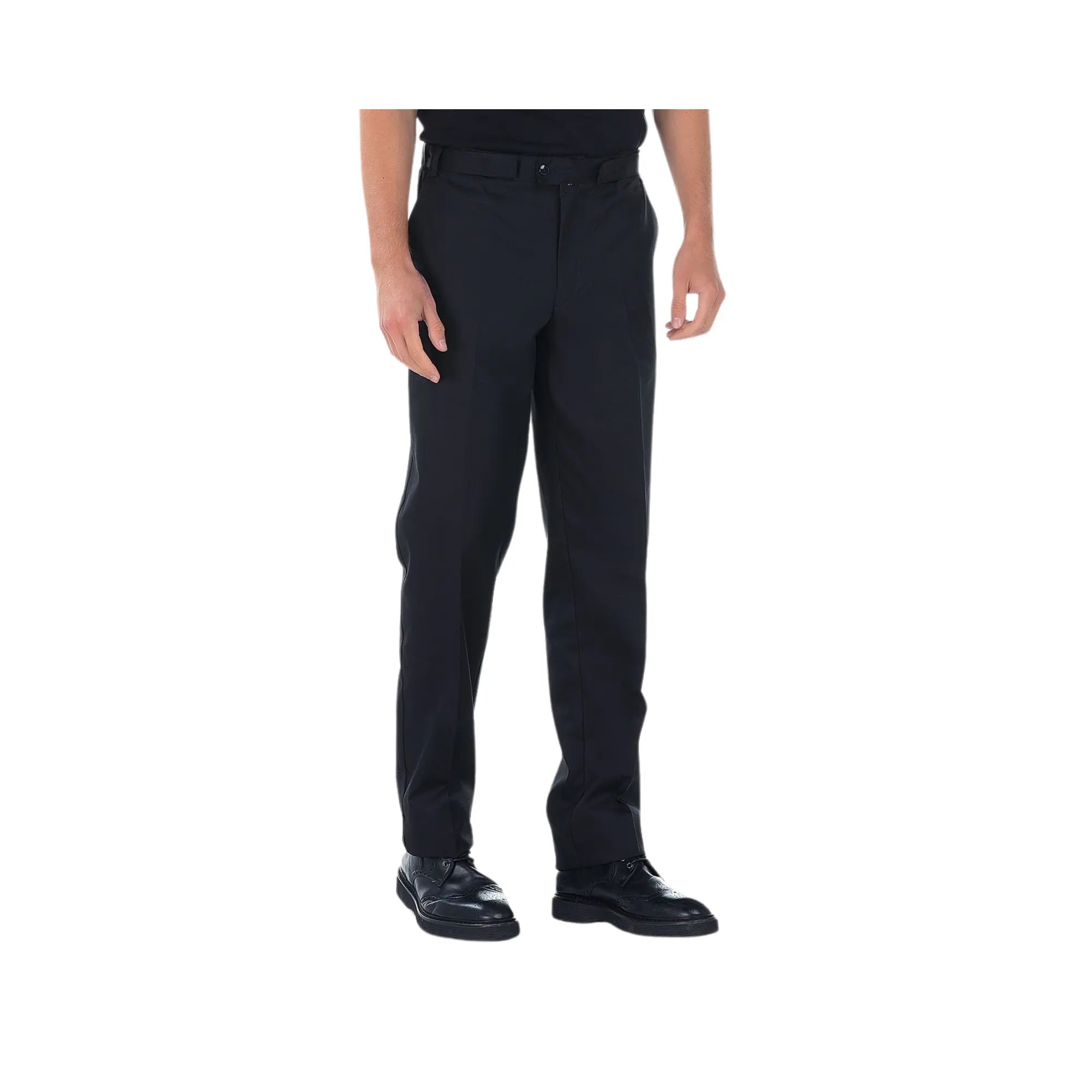 Sylvain - Pantalon - Homme - Ceinture réglable - 3 poches My Blouse  Noir-T62