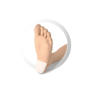 Almofada de calcanhar autoadesiva - Protetor de calcanhar calmante - Ruck Ruck 