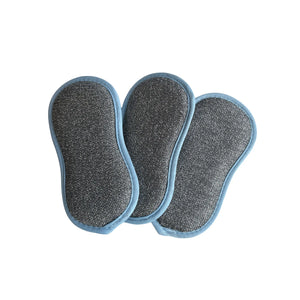 Tampon de nettoyage réutilisable - 3 pièces - plusieurs coloris - My Podologie My Podologie 