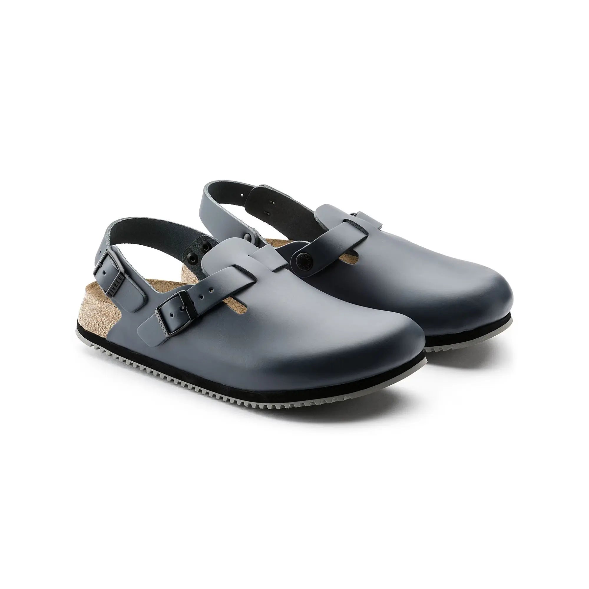 Tokio Super Grip - Sabot Cuir naturel - Plusieurs coloris - Birkenstock Birkenstock  Bleu / Étroite / 48