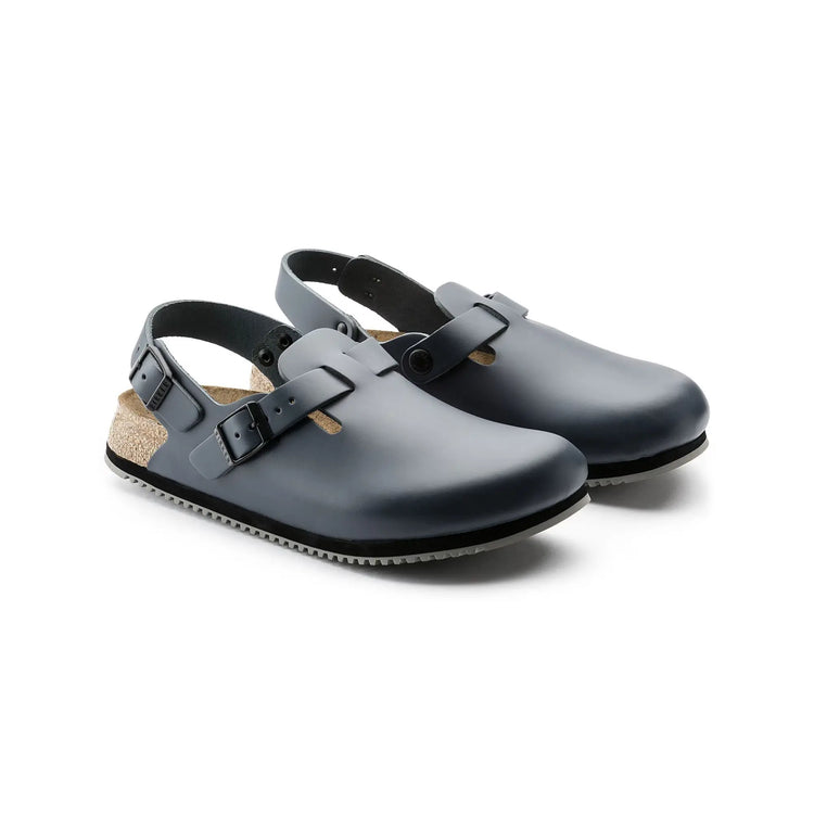 Tokio Super Grip - Sabot Cuir naturel - Plusieurs coloris - Birkenstock Birkenstock  Bleu / Étroite / 48