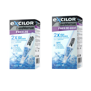 Tratamento de verrugas ZéroVerrue Freeze - 2 capacidades - Excilor Excilor 
