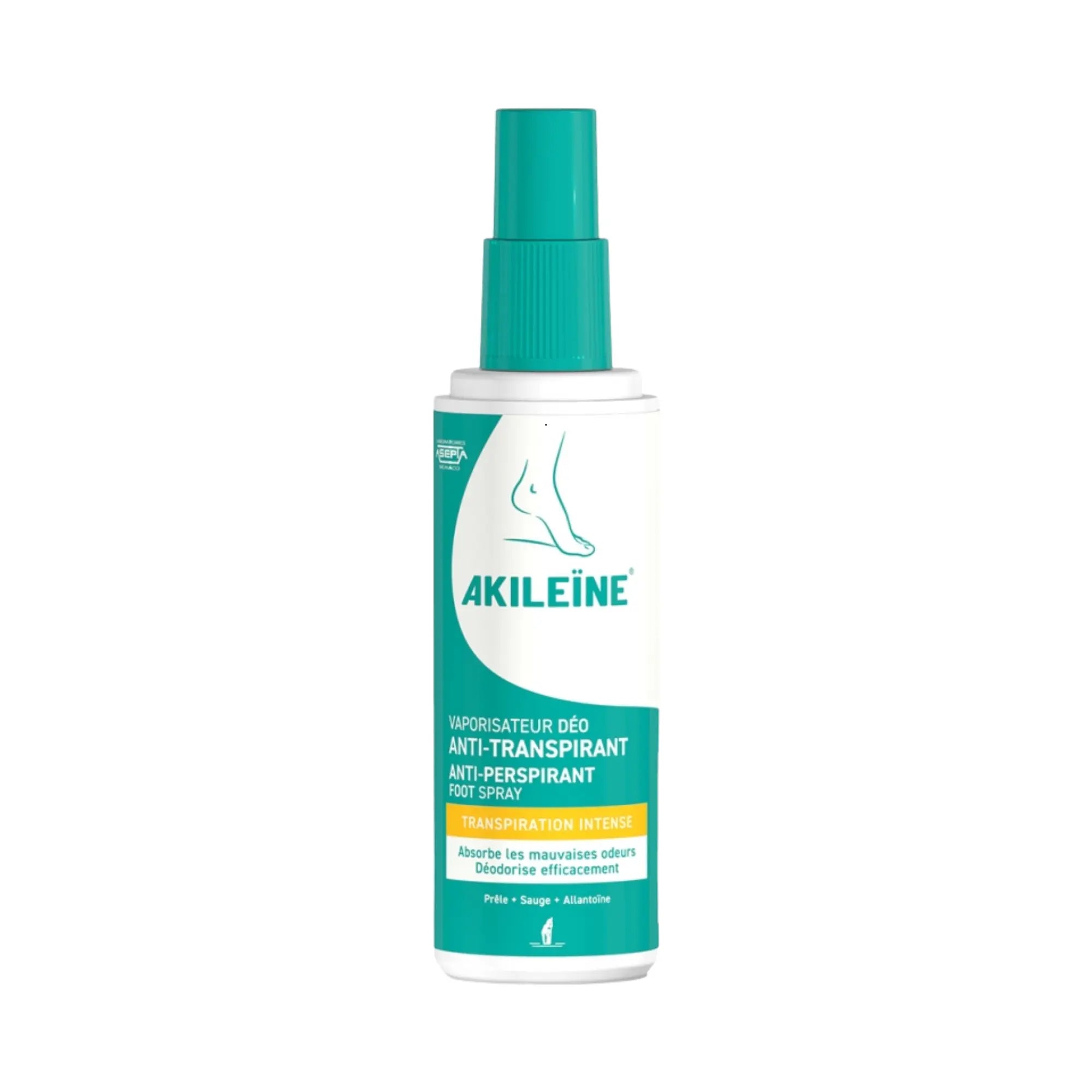 Vaporisateur déo antitranspirant  100 ml - AKILEINE Akileïne 