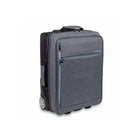 Estojo Elite Bags HOVI - Com Rodas - Cinza/azul